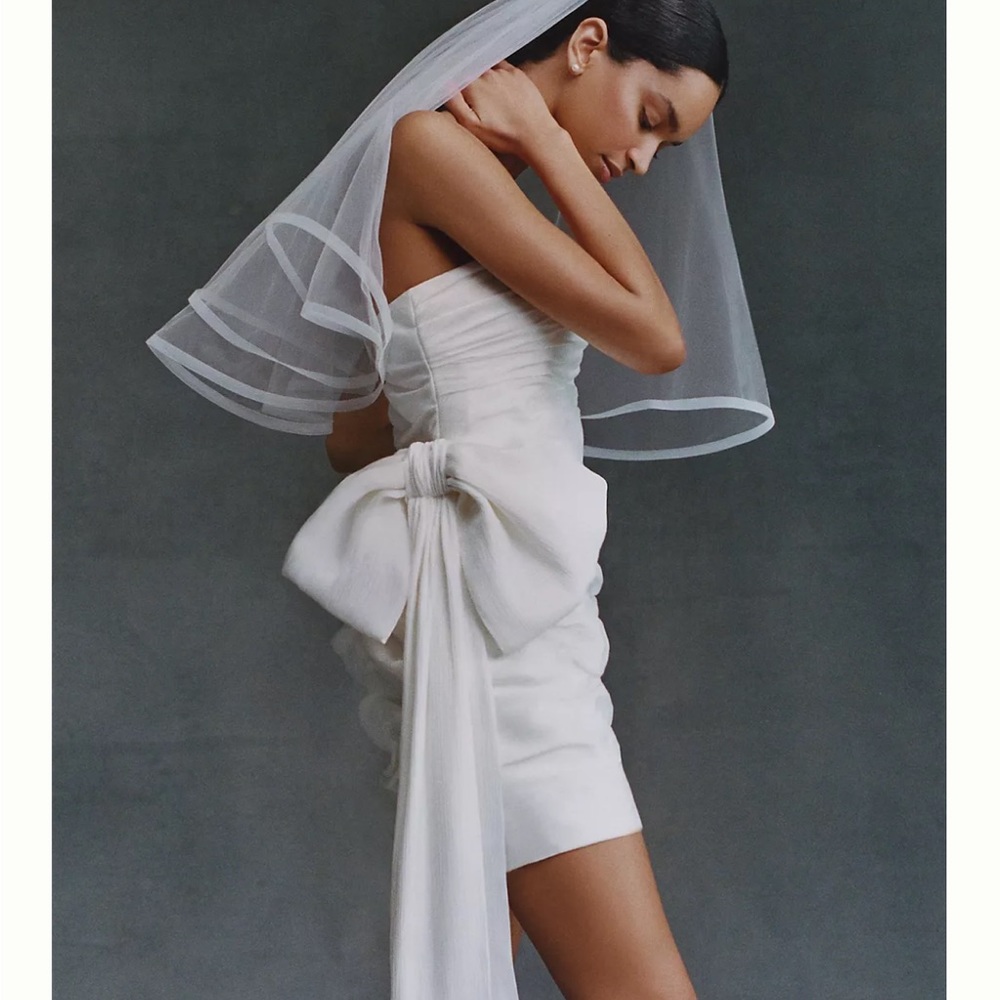 bridal anthropologie gwenn dress size 2